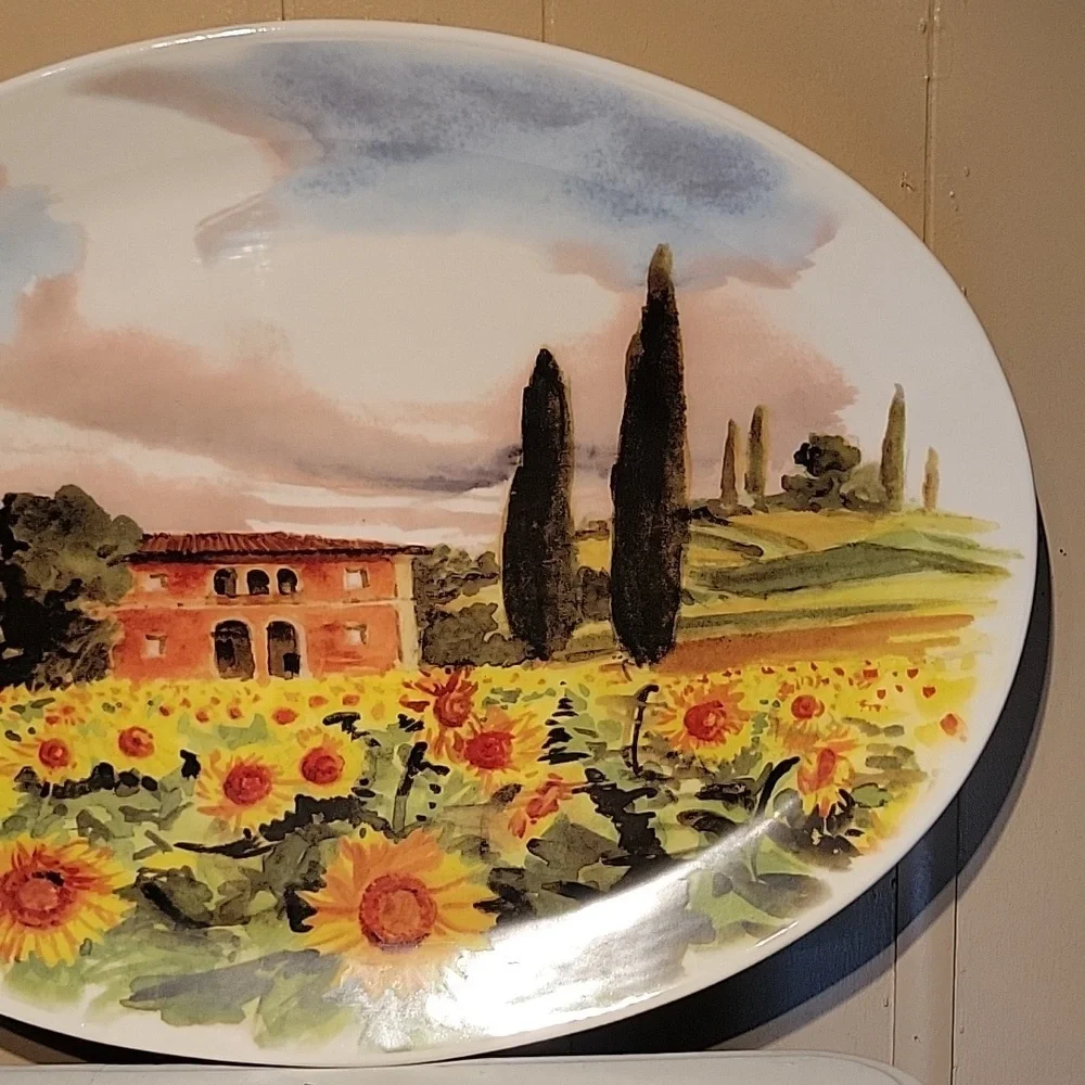 Sur La Table Italian Tuscany Scenic View Platter